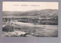 LIBANON SYRIE BEYROUTH  Le Nah- Beyrouth OLD POSTCARD - Lebanon