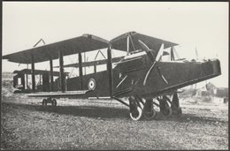 Handley Page Type O Biplane Bomber, C.1910s - Reproduction Photograph - Aviación