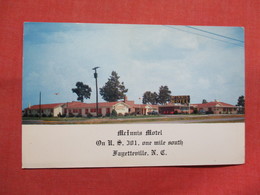 McInnis Motel   Fayetteville  North Carolina        Ref 3503 - Fayetteville