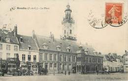 HESDIN - La Place -  Imp Herbay - Hesdin