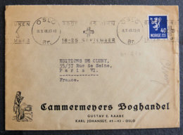 NORVEGE - YT 290 Sur Enveloppe (jolie Flamme) - Brieven En Documenten