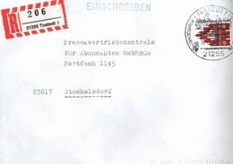 ! 1 Einschreiben , 1994,  R-Zettel Aus Tostedt, 21255 - R- & V- Labels