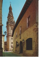 (J112) SANTO DOMINGO DE LA CALZADA . PARADOR NACIONAL Y TORRE CATEDRAL ... UNUSED - La Rioja (Logrono)