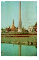 SULE PAGODA AND INDEPENDENCE MONUMENT OF RANGOON. - Myanmar (Burma)