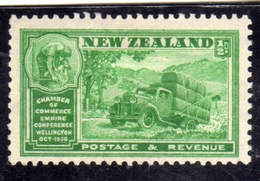 NEW ZEALAND NUOVA ZELANDA 1936 WOOL INDUSTRY 1/2p MH - Neufs