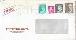 BARCELONA CC URGENTE MAT RODILLO SONIMAG 86 - Eilbriefmarken