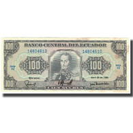 Billet, Équateur, 100 Sucres, 1990-04-20, KM:123, SUP - Ecuador