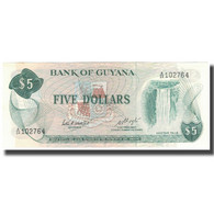 Billet, Guyana, 5 Dollars, KM:22d, SPL - Guyana