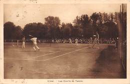 88-VITTEL- LES COURS DE TENNIS - Contrexeville