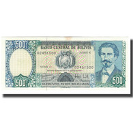 Billet, Bolivie, 500 Pesos Bolivianos, 1981-06-01, KM:166a, SUP - Bolivien