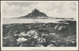 St Michael's Mount, Penzance, Cornwall, C.1905-10 - Pictorial Postcard - St Michael's Mount