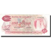 Billet, Guyana, 1 Dollar, KM:21b, NEUF - Guyana