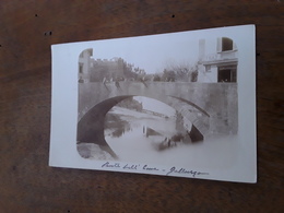 Cartolina Postale Fotografica 1902, Firenze, Galluzzo, Ponte Sull'Ema - Firenze