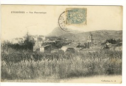 Carte Postale Ancienne Eyguières - Vue Panoramique - Eyguieres