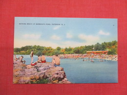 Bathing Beach At Barbour's Pond   Paterson    New Jersey >      Ref 3506 - Paterson