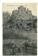 Carte Postale Ancienne Eyguières - Castelas De La Reine Jeanne - Moutons, Ovins - Eyguieres