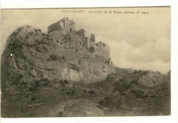 Carte Postale Ancienne Eyguières - Castelas De La Reine Jeanne (2 Vue) - Eyguieres