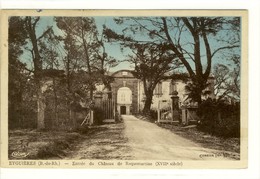 Carte Postale Ancienne Eyguières - Entrée Du Château De Roquemartine (XVIIe Siècle) - Eyguieres