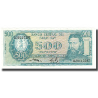 Billet, Paraguay, 500 Guaranies, KM:206, NEUF - Paraguay