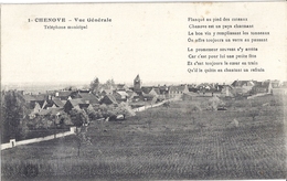 1  CHENOVE   VUE GENERALE    Téléphone Muonicipal   1915 - Chenove