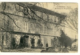 Carte Postale Ancienne Eyguières - Façade Du Château De Roquemartine - Eyguieres