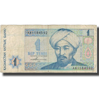 Billet, Kazakhstan, 1 Tenge, 1993, 1993, KM:7a, B+ - Kazakistan