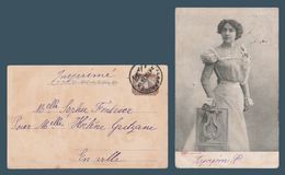 Egypt - Rare - Vintage Post Card - Alexandria - De La Rue 1m - 1915-1921 Protettorato Britannico