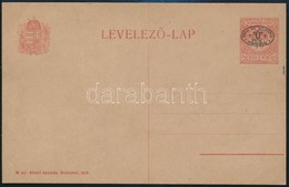 Debrecen 1919 Használatlan 10f Díjjegyes Levelezőlap, Példányszám 50 Db. (100.000) Signed: Bodor - Altri & Non Classificati