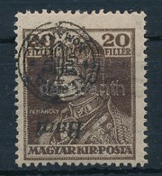 * Nagyvárad 1919 Károly 20f Fordított Felülnyomással, Bodor Vizsgálójellel, RR! - Andere & Zonder Classificatie