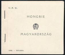 ** 1949 UPU Bélyegfüzet, Normál Változat, 2 Szélén Fogazatlan (35.000) - Other & Unclassified