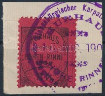 1906 Hohe Rinne 2h Levélkivágáson - Sonstige & Ohne Zuordnung