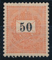 * 1898 50kr Halvány Falcnyommal - Andere & Zonder Classificatie
