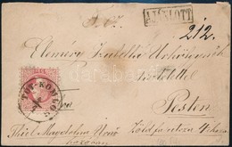 1867 Ajánlott Levél 5kr és 10kr Bérmentesítéssel 'TÓT-KOMLÓS' - Pest - Otros & Sin Clasificación