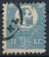 O 1871 Kőnyomat 10kr Képbe Fogazva (26.500) - Andere & Zonder Classificatie