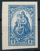 (*) 1926 Keskeny Madonna 5P Fogazatlan  Próbanyomat Gumi Nélküli Papíron - Andere & Zonder Classificatie