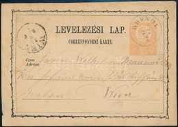 1871 2kr Díjjegyes Levelezőlap 'BRÜNDL' (Gudlin 500 P) - Autres & Non Classés