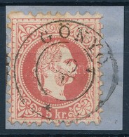 1867 5kr 'GÖNYŐ' (Gudlin 150 Pont) - Otros & Sin Clasificación