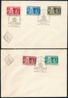 1949 Lánchíd Vágott Sor 2 Db FDC - Sonstige & Ohne Zuordnung