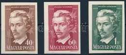 ** 1950 Petőfi Sándor (III.) Vágott Sor (8.000) - Altri & Non Classificati