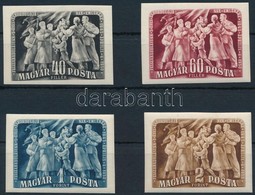 ** * 1950 Felszabadulás Vágott Sor, A 60f Postatiszta (**16.000) - Autres & Non Classés