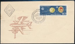 1959 Holdrakéta Vágott Bélyeg FDC-n - Sonstige & Ohne Zuordnung