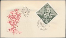 1963  Gárdonyi Géza Vágott Bélyeg FDC-n - Sonstige & Ohne Zuordnung