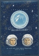 ** 1963 Páros űrrepülés Vágott Blokk (4.500) - Sonstige & Ohne Zuordnung