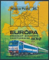 ** 1979 Európa Vasútjai Vágott Blokk (7.000) - Sonstige & Ohne Zuordnung