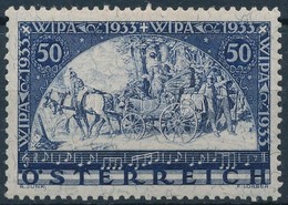 * Ausztria 1933 WIPA Bélyeg Mi 556A (*Mi EUR 400.-) - Autres & Non Classés