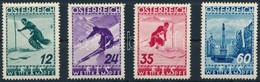 ** Ausztria 1936 FIS Sor, Postatiszta, Eredeti Gumival  / Mi 623-626  Set, Mint Never Hinged With Original Gum.  (Mi EUR - Altri & Non Classificati