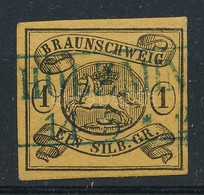 O Német államok - Braunschweig 1853 Bélyeg Mi 6 (Mi EUR 70,-) - Sonstige & Ohne Zuordnung
