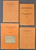 1983-1990 4 Db Díjjegyes Magyar Katalógus (kettő Szignált, Ex Bánfalvy) - Andere & Zonder Classificatie
