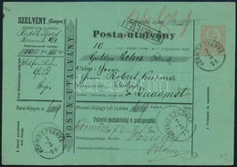 1875 Posta-utalvány 'KÖRMÖCZBÁNYA' - Andere & Zonder Classificatie