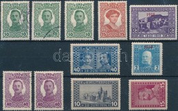 ** * O 1917-1918 11 Bélyeg (3.200) - Other & Unclassified